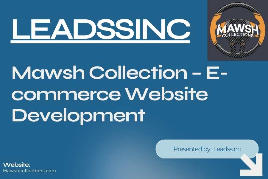 Mawsh Collection – E-commerce Website Development