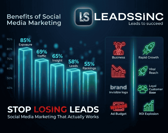social media marketing service by leadssinc